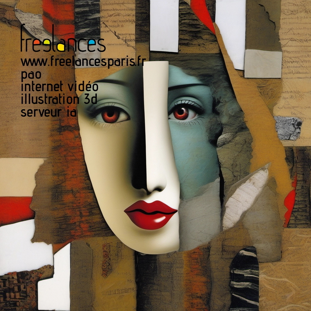 Pao mise en page internet vidéo illustration 3d serveur IA générative AI freelance paris studio de création magazines 49xrjna0